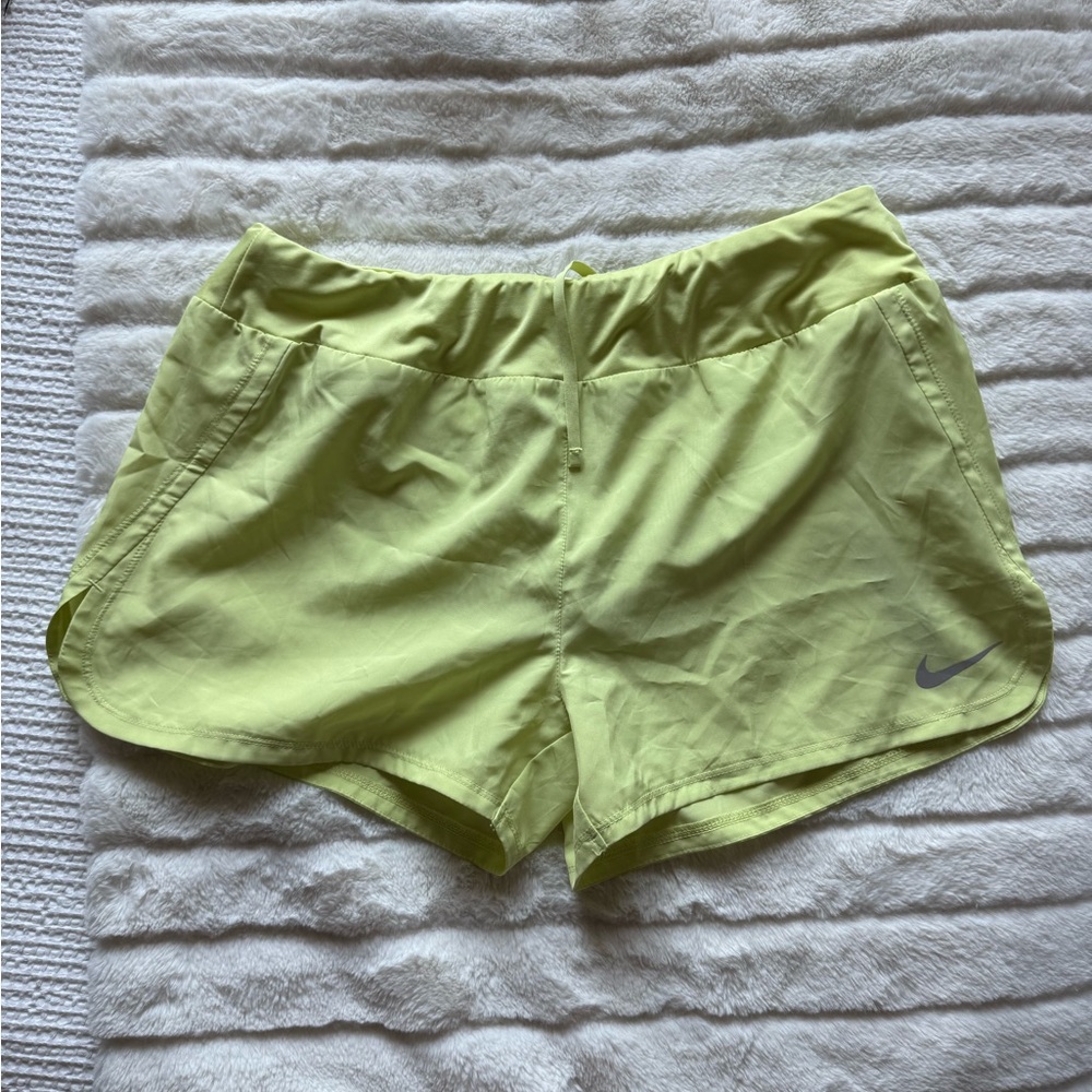 Nike Women's Athletic Shorts in Light Green